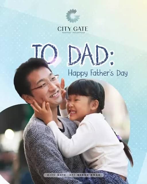 Dad deserves more than a “thank you”.
