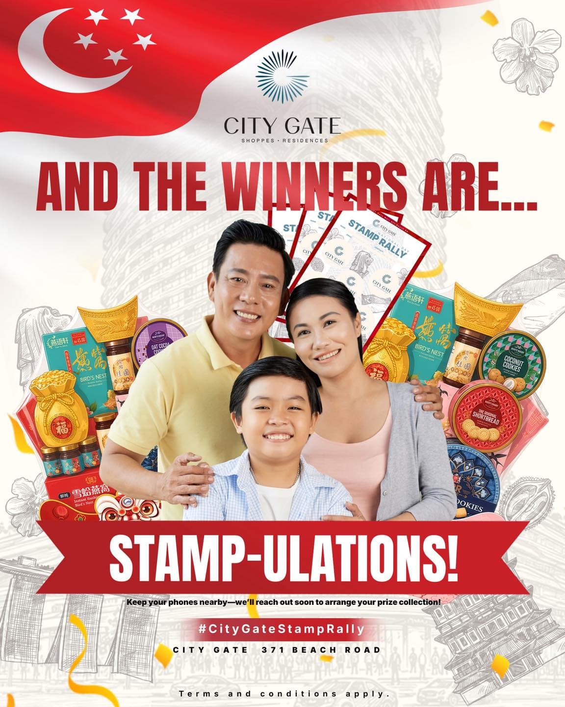 🎉 The moment is here — the City Gate Grand Draw!