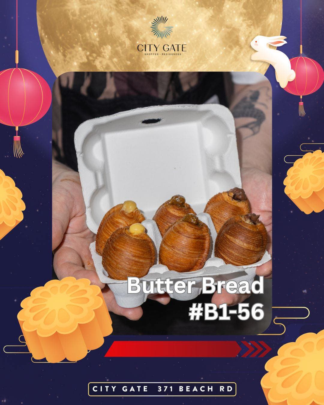 Butter Bread made these delicious eggs.