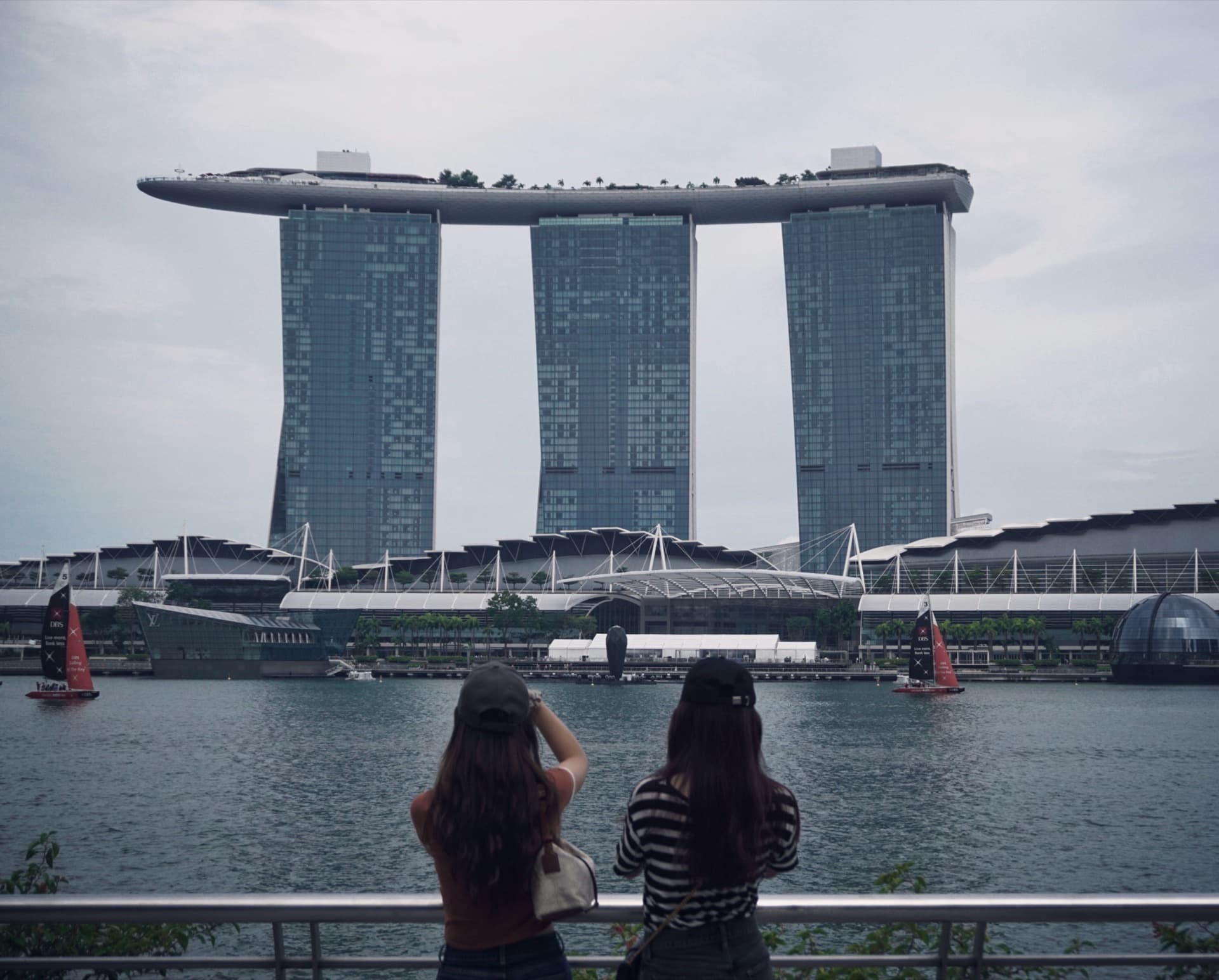 Marina Bay near City Gate — Gardens by the Bay · Marina Bay Sands